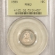 Liberty Seated Dimes 1887 PROOF SEATED LIBERTY DIME – PCGS PR-61, OLD GREEN HOLDER, PREMIUM QUALITY!