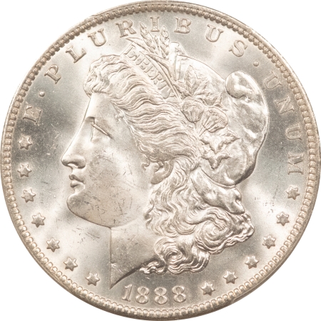 Morgan Dollars 1888-O $1 MORGAN DOLLAR – PCGS MS-65, WHITE GEM!