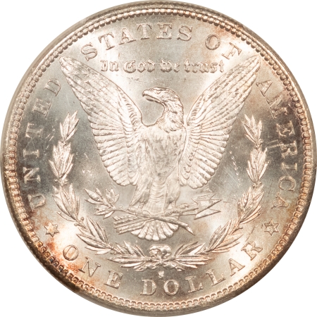 Morgan Dollars 1889-S $1 MORGAN DOLLAR – PCGS MS-65, LUSTROUS WHITE GEM! #25240415