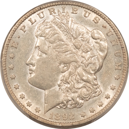 Morgan Dollars 1892-S $1 MORGAN DOLLAR – PCGS AU-53, LUSTROUS & NICE ! #85193817