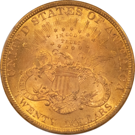 $20 1894 $20 LIBERTY GOLD DOUBLE EAGLE – PCGS MS-61