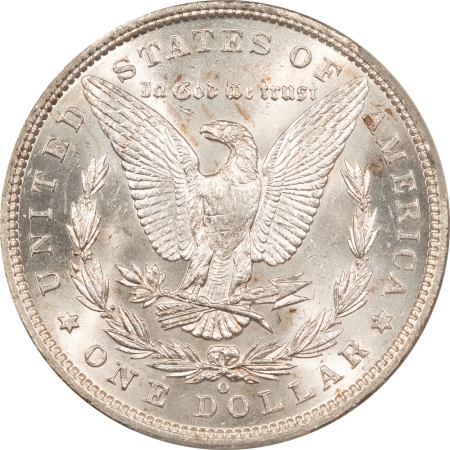 Morgan Dollars 1895-O $1 MORGAN DOLLAR – PCGS MS-62, BLAZING WHITE, CHOICE, KEY DATE! #49466363