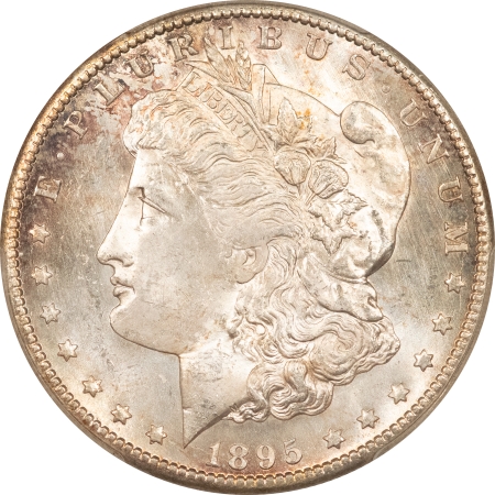 Morgan Dollars 1895-S $1 MORGAN DOLLAR – PCGS MS-64, FROSTY & PRETTY! #25315295