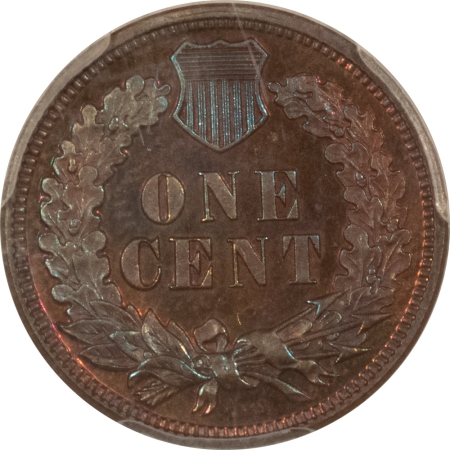 Indian 1897 PROOF INDIAN CENT – PCGS PR-65 BN, REALLY PRETTY PQ GEM!