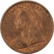 New Store Items 1919 GREAT BRITAIN GEORGE V ONE PENNY, KM# 810 – ORIGINAL BU W/ RED SHOWING!