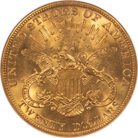 $20 1904 $20 LIBERTY GOLD DOUBLE EAGLE – NGC MS-63, CHOICE