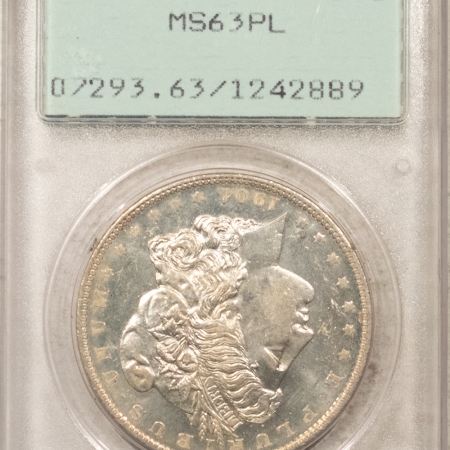 New Store Items 1904-O $1 MORGAN DOLLAR – PCGS MS-63 PL, RATTLER & PREMIUM QUALITY!