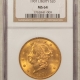 $20 1904 $20 LIBERTY GOLD DOUBLE EAGLE – NGC MS-63, CHOICE