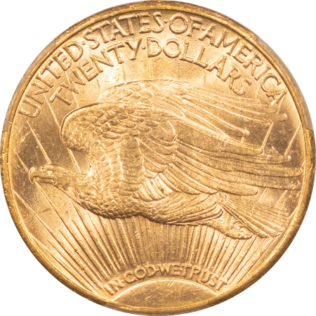 $20 1909-S $20 ST GAUDENS GOLD DOUBLE EAGLE – PCGS MS-64, FLASHY LUSTROUS #41528731