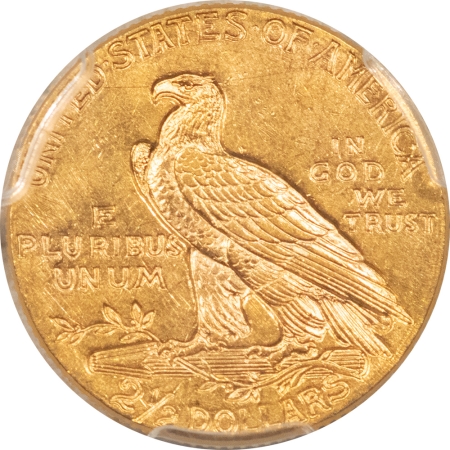 $2.50 1913 $2.50 INDIAN GOLD QUARTER EAGLE – PCGS MS-62