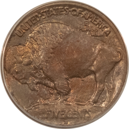 Buffalo Nickels 1913-D VAR 1 BUFFALO NICKEL – ANACS AU-50