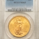 $20 1910-S $20 ST GAUDENS GOLD DOUBLE EAGLE – PCGS MS-64, #83619422