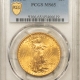 $20 1914-D $20 ST GAUDENS GOLD DOUBLE EAGLE – PCGS MS-65 PRETTY GEM, #50241781