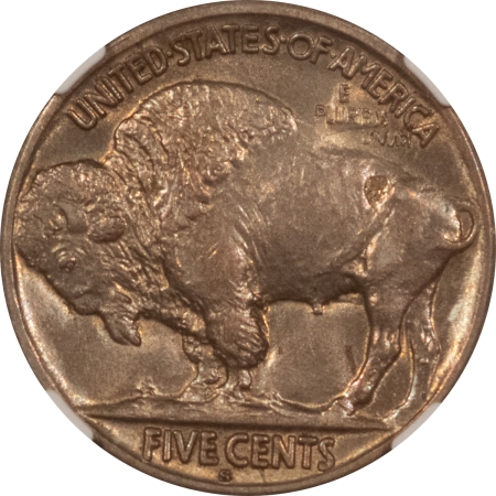 Buffalo Nickels 1915-S BUFFALO NICKEL – NGC MS-64, PREMIUM QUALITY! LOOKS GEM! CAC APPROVED!