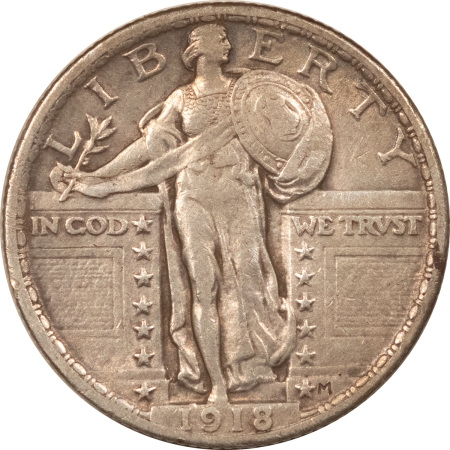 New Store Items 1918 STANDING LIBERTY QUARTER – HIGH GRADE EXAMPLE!