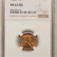 Lincoln Cents (Wheat) 1918 LINCOLN CENT – NGC MS-62 RB