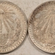 New Store Items 1923 & 1924 MEXICO 1 PESO SILVER, LOT OF 2, KM#455 – HIGH GRADE EXAMPLES!