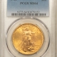 $20 1922 $20 ST GAUDENS GOLD DOUBLE EAGLE – PCGS MS-64+, PREMIUM QUALITY! #25698728