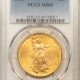 $20 1926-D $20 ST GAUDENS GOLD DOUBLE EAGLE – PCGS MS-62, CAC APPROVED! #45184774