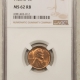 Lincoln Cents (Wheat) 1920 LINCOLN CENT – NGC MS-64 RB