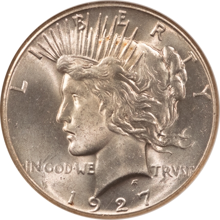 New Certified Coins 1927 $1 PEACE DOLLAR – NGC MS-62, LOOKS 63+ & PREMIUM QUALITY!