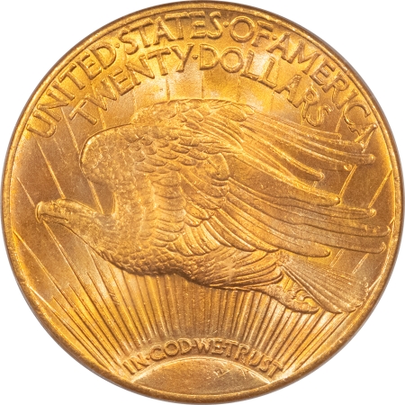 $20 1927 $20 ST GAUDENS GOLD DOUBLE EAGLE – PCGS MS-66, LUSTROUS! #50153259