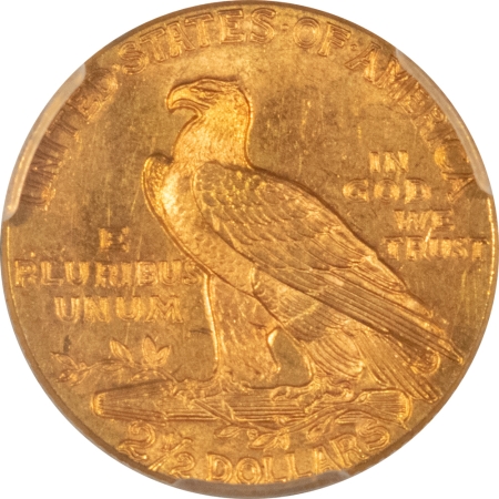 $2.50 1927 $2.50 INDIAN GOLD QUARTER EAGLE – PCGS MS-64 PREMIUM QUALITY! CAC APPROVED!