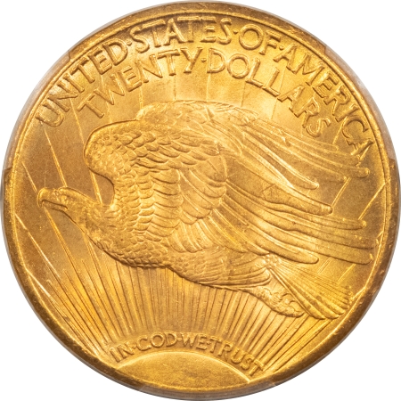 $20 1929 $20 ST GAUDENS GOLD DOUBLE EAGLE – PCGS MS-64, RARE DATE! #47949588!