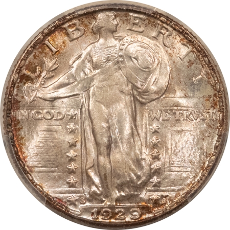 New Certified Coins 1929-S STANDING LIBERTY QUARTER – PCGS MS-67, LOVELY ORIGINAL SUPERB GEM!