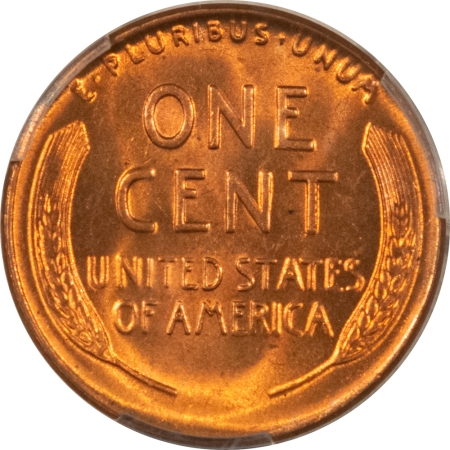 Lincoln Cents (Wheat) 1933-D LINCOLN CENT – PCGS MS-66 RD, LOOKS SUPERB! PREMIUM QUALITY+