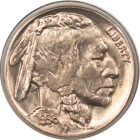 Buffalo Nickels 1936 BUFFALO NICKEL – UNCIRCULATED CHOICE!