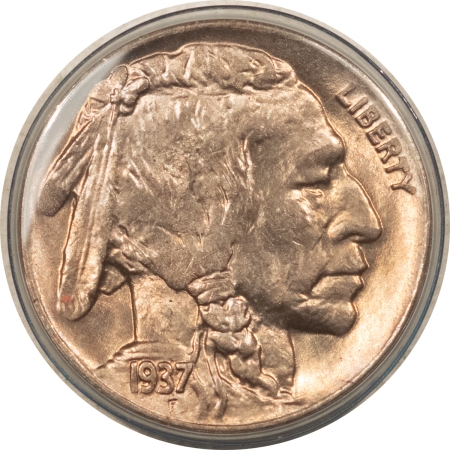 Buffalo Nickels 1937-D BUFFALO NICKEL – UNCIRCULATED GEM!