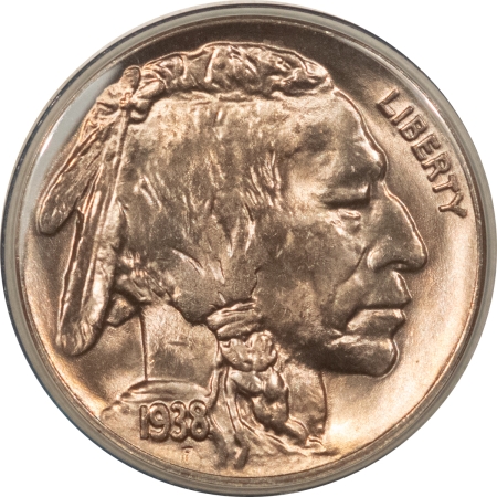 Buffalo Nickels 1938-D BUFFALO NICKEL – UNCIRCULATED GEM!