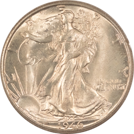 New Certified Coins 1946-D WALKING LIBERTY HALF DOLLAR – PCGS MS-65, 66+ QUALITY, RATTLER & PQ!