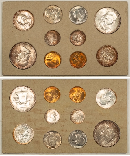 New Store Items 1953 U.S. MINT SET, 30 COINS, ORIGINAL CARDS/OUTER ENVELOPE-GORGEOUS & ORIGINAL!