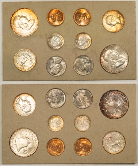 New Store Items 1953 U.S. MINT SET, 30 COINS, ORIGINAL CARDS/OUTER ENVELOPE-GORGEOUS & ORIGINAL!