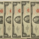 New Store Items 1963 $5 UNITED STATES RED SEAL NOTES, LOT OF 4, FR#1536 – VERY FINE!