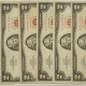 New Store Items 1963 $2 UNITED STATES RED SEAL NOTES, LOT/6, FR#1513 – VERY FINE!