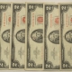 New Store Items 1963 $2 UNITED STATES RED SEAL NOTES, LOT/5, FR#1513 – VERY FINE!