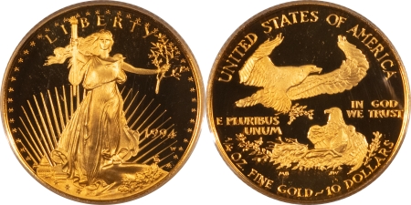 American Gold Eagles, Buffaloes, & Liberty Series 1994-P PROOF AMERICAN GOLD EAGLE 4 COIN SET, 1.85 AGW – PCGS PR-69 DCAM, MATCHED