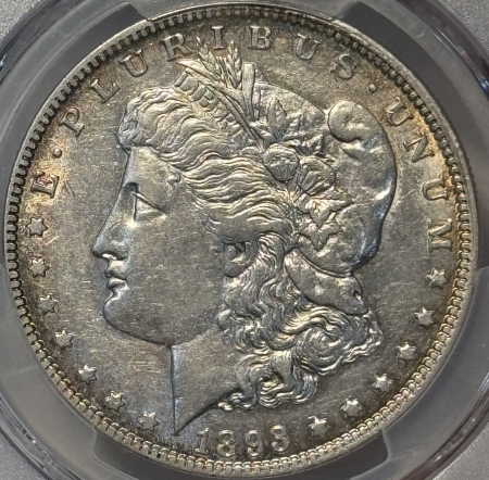 Morgan Dollars 1893-O MORGAN DOLLAR PCGS AU-50