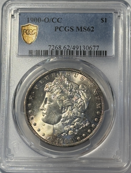 Morgan Dollars 1900-O/CC MORGAN DOLLAR PCGS MS-62