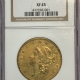 $20 1865-S $20 LIBERTY GOLD DOUBLE EAGLE – PCGS AU-53