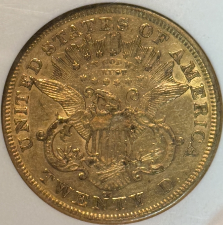 $20 1875-CC $20 LIBERTY GOLD DOUBLE EAGLE – NGC XF-45, CARSON CITY!