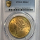 $20 1895 $20 LIBERTY GOLD DOUBLE EAGLE – NGC MS-61