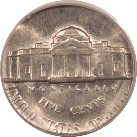 Jefferson Nickels NO DATE JEFFERSON NICKEL, MINT ERROR – PCGS MS-64, STRUCK ON CLAD 10C PLAN