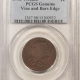 CAC Approved Coins 1795 FLOWING HAIR LG CENT, S-76b, PLAIN EDGE – PCGS G-6, SMOOTH, PERFECT & CAC!