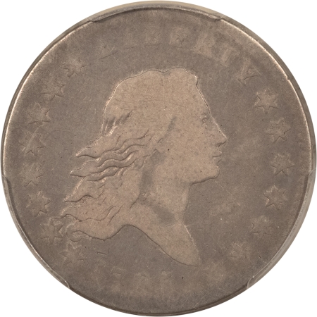 Early Halves 1795 FLOWING HAIR HALF DOLLAR – PCGS G-4