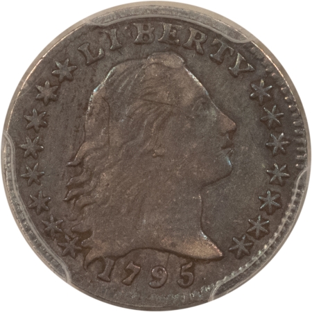 Flowing Hair Half Dimes 1795 FLOWING HAIR HALF DIME – PCGS XF-40, ORIGINAL & WELL-STRUCK!