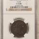 Classic Head Large Cents 1812 CLASSIC HEAD LG CENT, LG DATE, S-289 – NGC UNC DETAILS, ENV DAMAGE, CLEANED